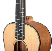 Load image into Gallery viewer, Cascha Baritone Ukulele Mahogany Spruce Solid Top