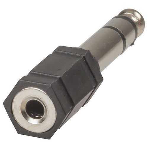 6.5mm Plug to 3.5mm Socket (1/4 to 1/8 inch) Stereo Audio Jack Adapter