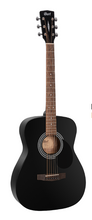 Load image into Gallery viewer, Cort AF510WB Black Satin Concert Acoustic Guitar