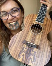 Load image into Gallery viewer, Upa-Upa Tenor Moko Ukulele