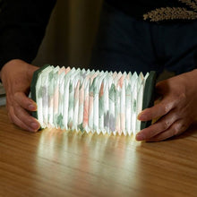 Load image into Gallery viewer, Gingko Green Leaves Accordion Lamp