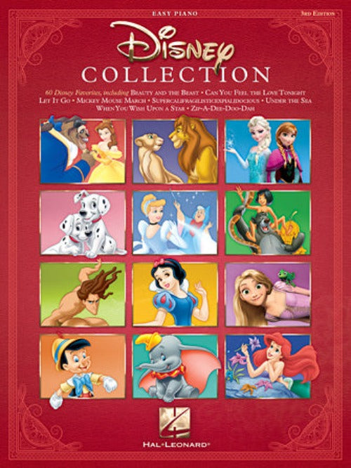 Disney Collection Easy Piano (3rd ed.)