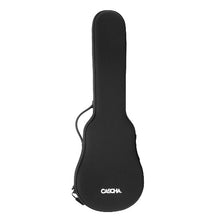 Load image into Gallery viewer, Cascha Black Carbon Fibre Ukulele with Electrics