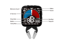 Load image into Gallery viewer, Cherub Violin Metro-Tuner