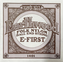 Load image into Gallery viewer, Ernie Ball Earthwood Folk Nylon, Ball End, Singles