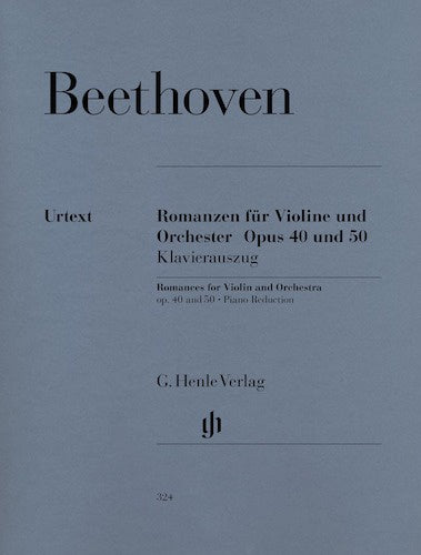 Beethoven Romances for Violin and Orchestra Opus 40 and 50