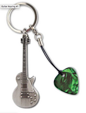 Load image into Gallery viewer, Guitar Keyrings