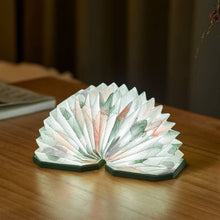 Load image into Gallery viewer, Gingko Green Leaves Accordion Lamp