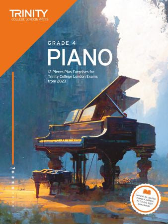 Trinity Piano Exams from 2023 Grade 4