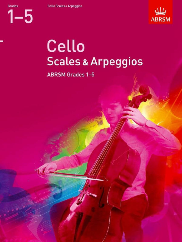 ABRSM Cello ScalesGr 1-5/12
