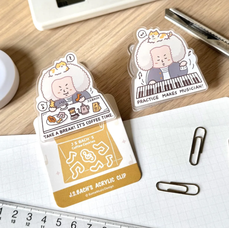 Composer Clip, Acrylic