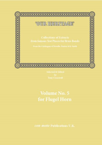 Our Heritage Vol 5, for Bb Flugel Horn