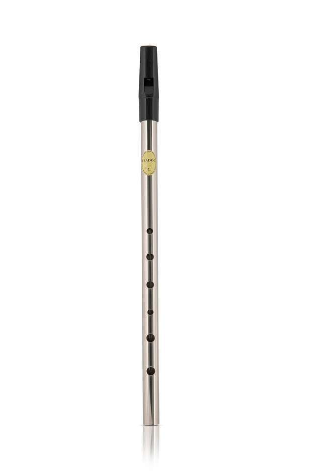 Feadog Tin Whistle C, Nickel