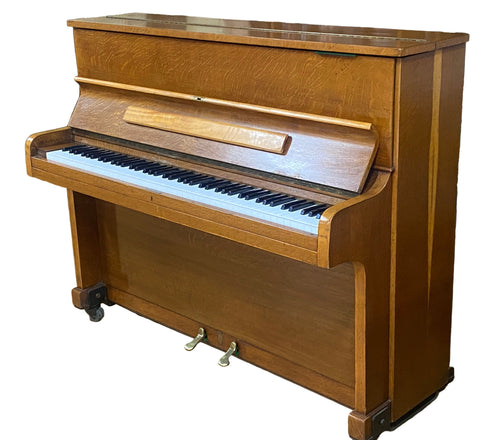 Wooden upright piano 