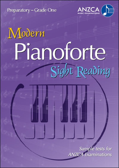 ANZCA Sight Reading Modern Pianoforte, Prep -Grade 1