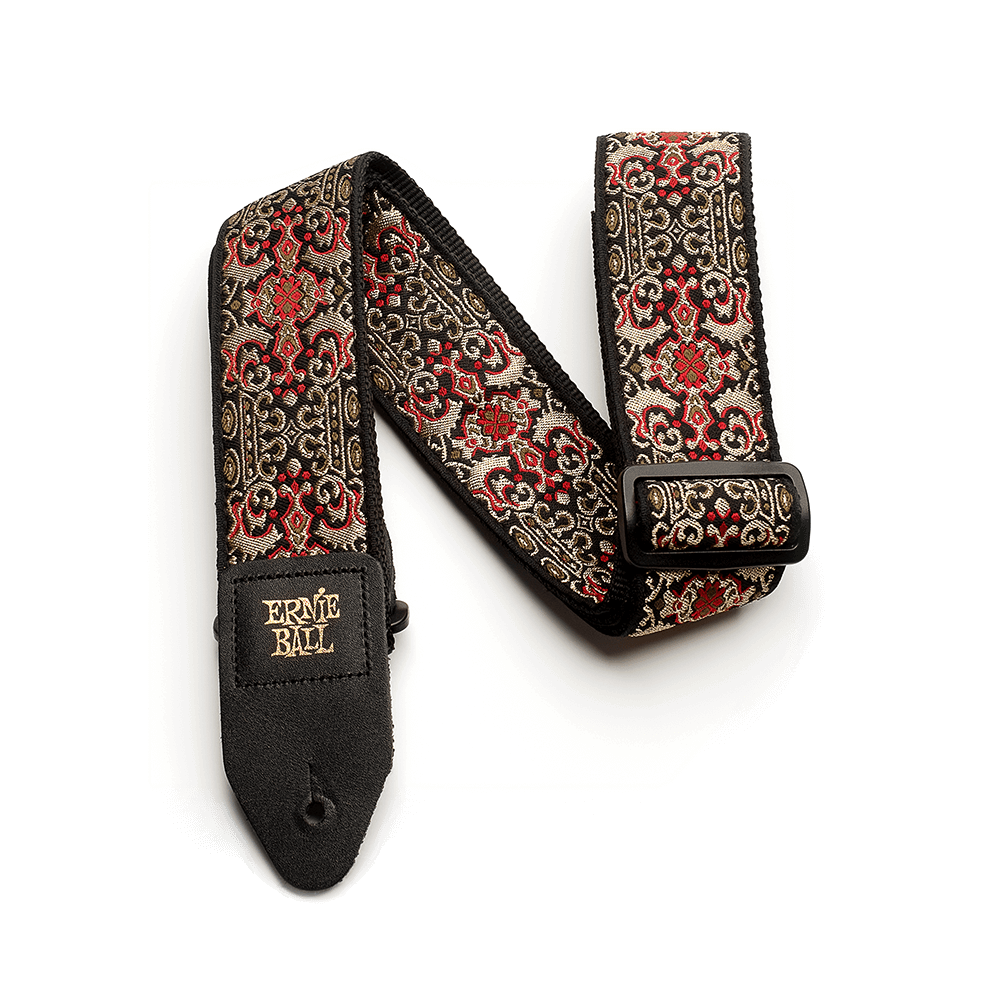 Classic Jacquard Guitar Strap/Bass Strap Persian Gold