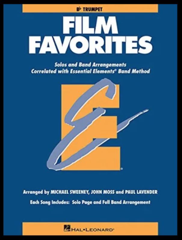 Hal Leonard Essential Elements Movie Favorites Bb Trumpet Book