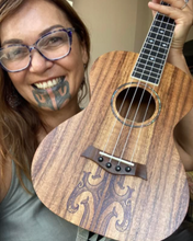 Load image into Gallery viewer, Upa-Upa Tenor Moko Ukulele
