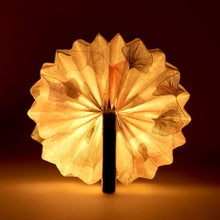 Load image into Gallery viewer, Gingko Green Leaves Accordion Lamp
