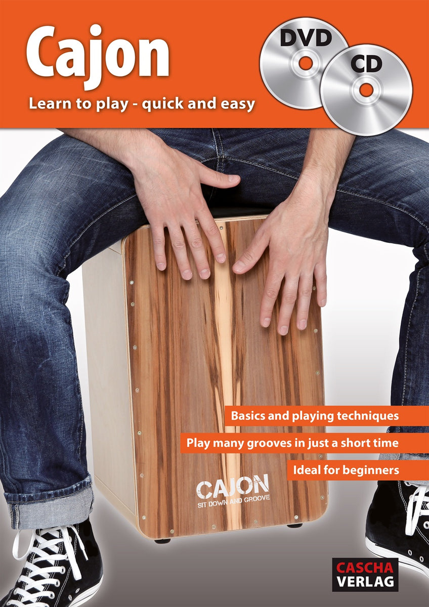 Cajon Learn to play quick and easy with CD and DVD Pianoworks