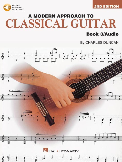 A Modern Approach to Classical Guitar 3, with Audio
