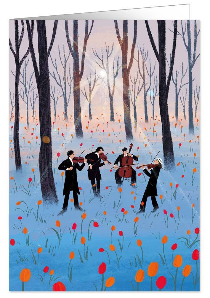 Concert In The Woods - Card