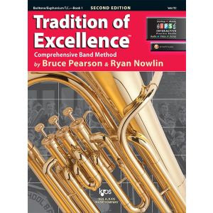 Tradition of Excellence Baritone/Euphonium TC Book 1