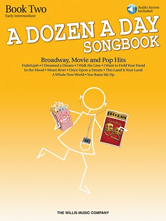 A Dozen a Day Songbook Book 2 Book/Au