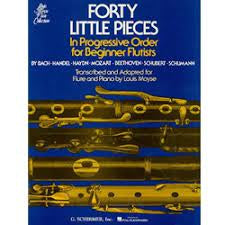 Forty Little Pieces Beginner Flutists
