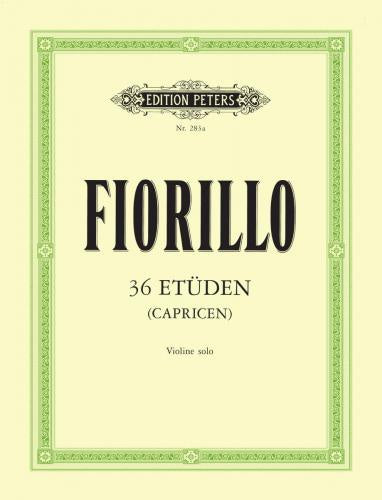 Fiorillo 36 Studies for Violin (Peters)