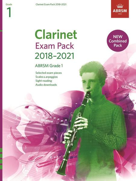 ABRSM Clarinet Exam Pack Grade 1 2018-2021