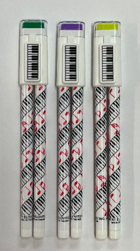 Pen Pencil Set (Keyboard and Note Design)
