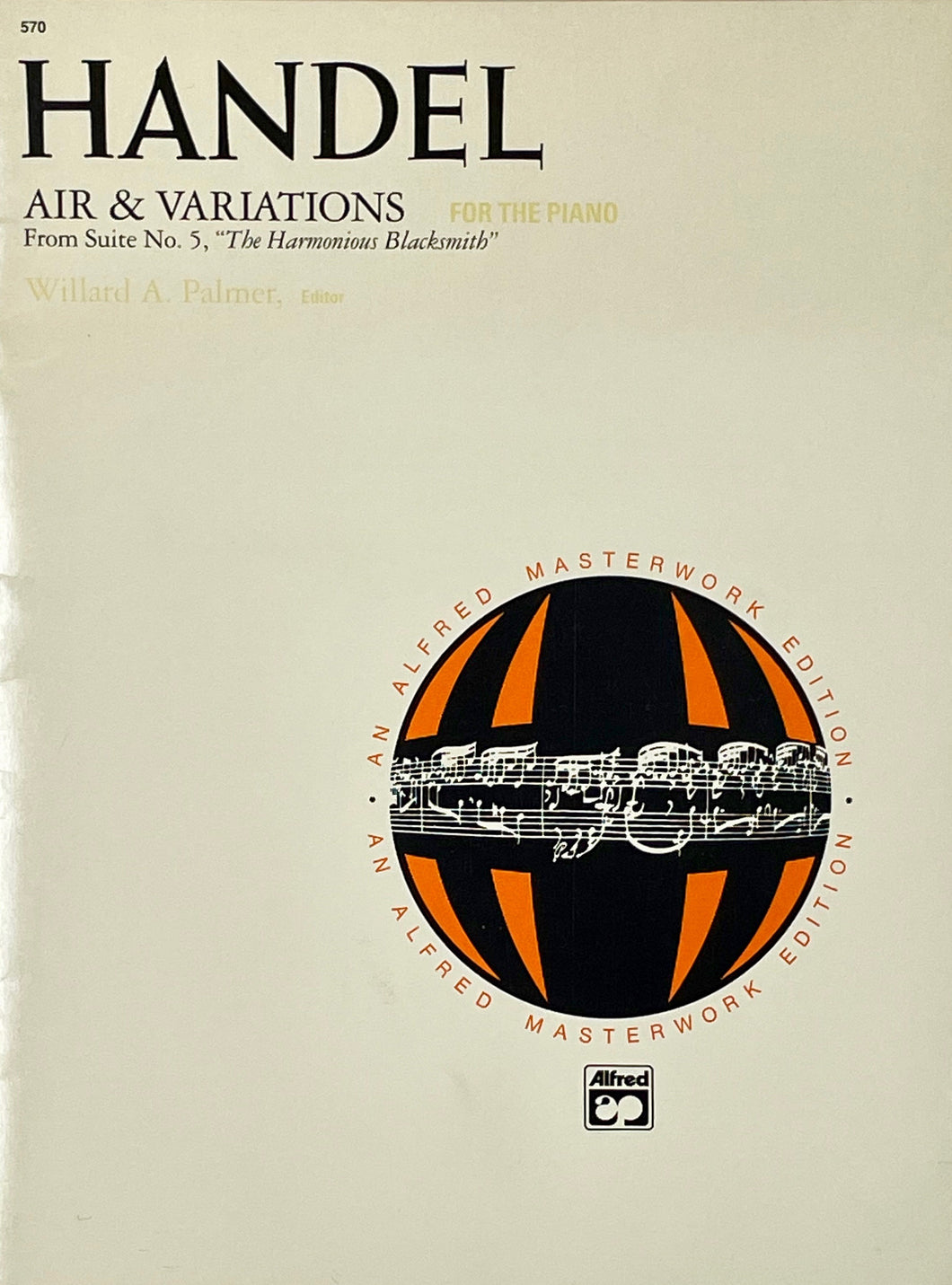Handel-Harmonious Blacksmith Air & Variations