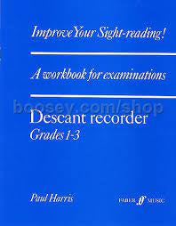 Improve Your Sightreading Descant Recorder Gr 1-3