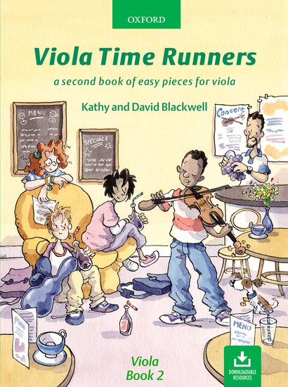 Viola Time Runners, with CD