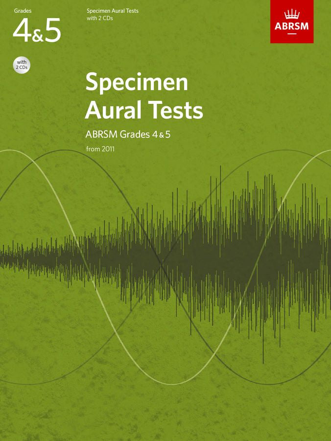 ABRSM Specimen Aural Tests G4&5/11 (BK/CD)