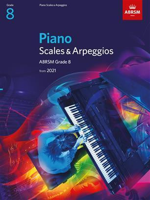 ABRSM Piano Scales 2021 G8
