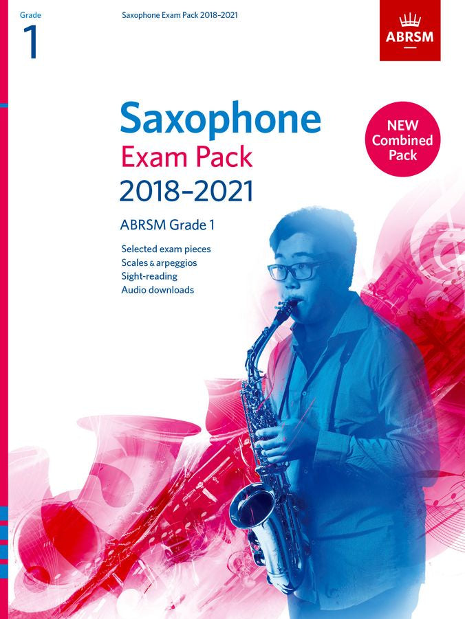 ABRSM Saxophone Exam Pack Grade 1 2018-2021