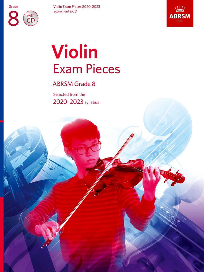 ABRSM Violin Exams 20-23, G8 w/CD