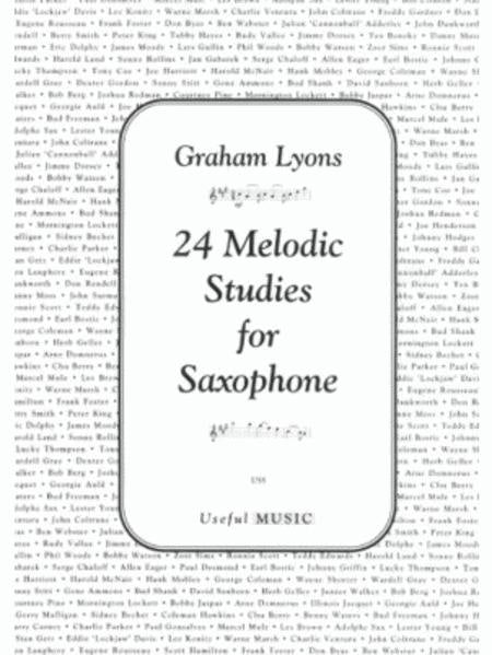 24 Melodic Studies for Saxophone