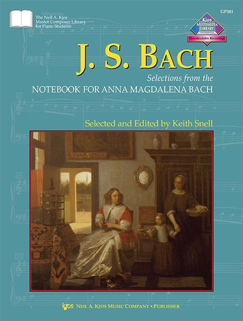 Bach Notebook for Anna Magdalena Bach (KJOS)