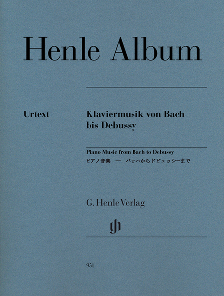 Henle Album Piano Music from Bach to Debussy (Henle)