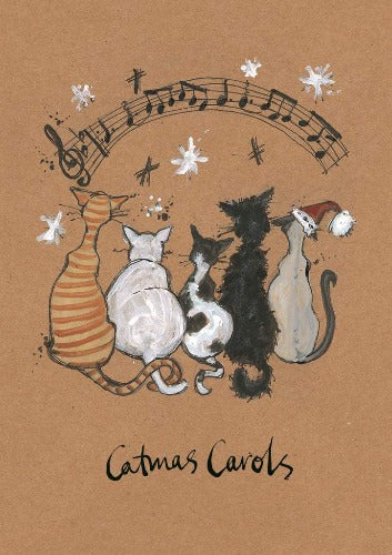Christmas Card-Catmas Carols