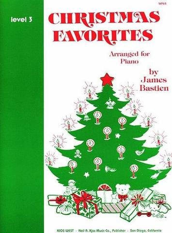 Bastien Piano Christmas Favorites 3