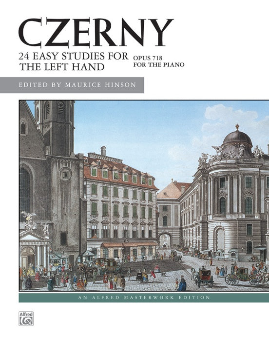 Czerny, 24 Easy Studies, Left Hand