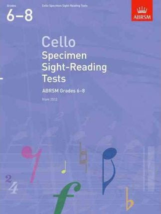 ABRSM Specimen Cello Sight Reading G6-8