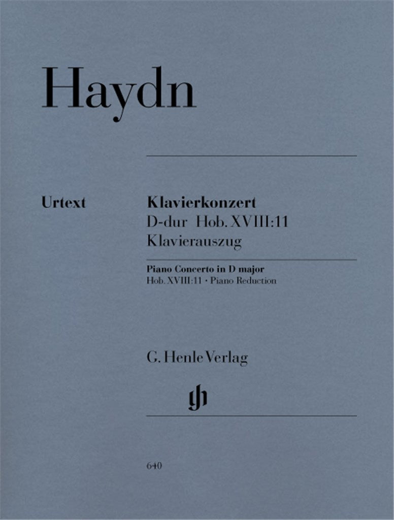 Haydn Piano Concerto in D Major Hob.XVIII:11 (Henle)