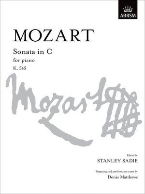 Mozart Piano Sonata in C K.545 (ABRSM)