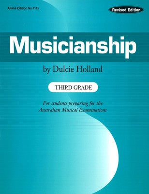 Musicianship by Dulcie Holland Third Grade (Revised Edition)