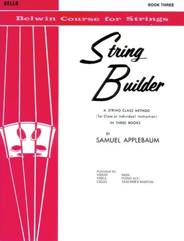 String Builder Cello Book 3